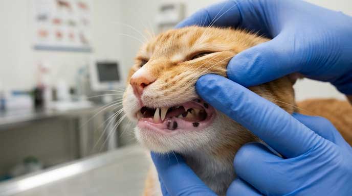 Cat gum showing benign lentigo pigmentation versus concerning melanoma