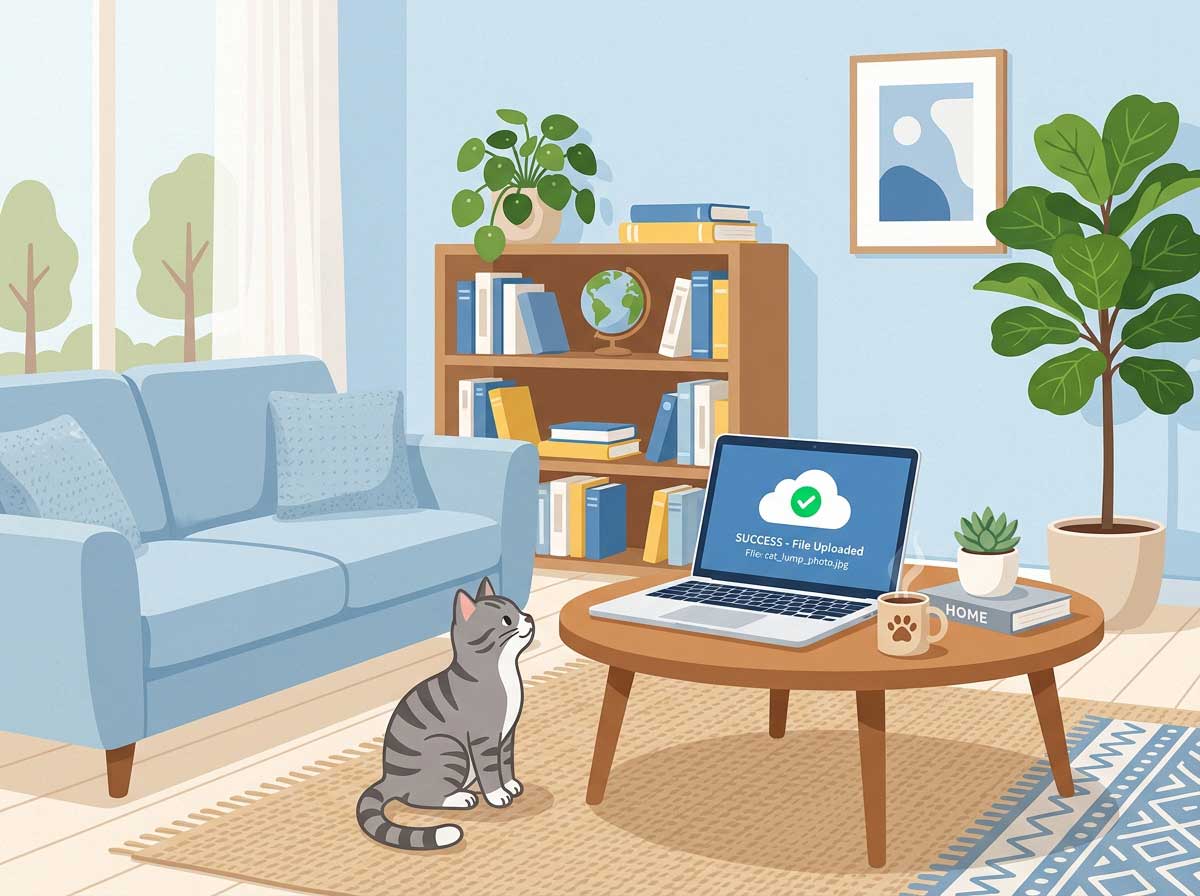 Upload a photo of a lump on your cat to Yipara for AI analysis