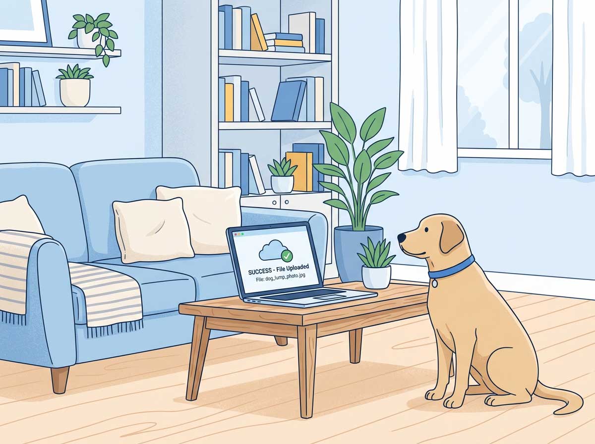 Upload a photo of a lump on your dog to Yipara for AI analysis