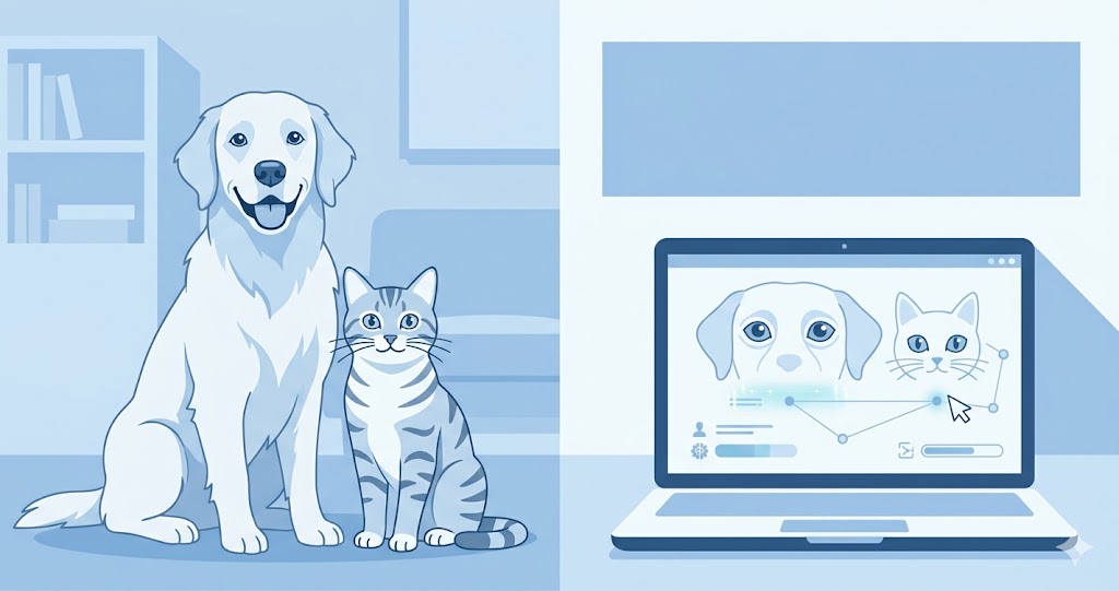 AI Eye Photo Analysis Tool for Dogs and Cats